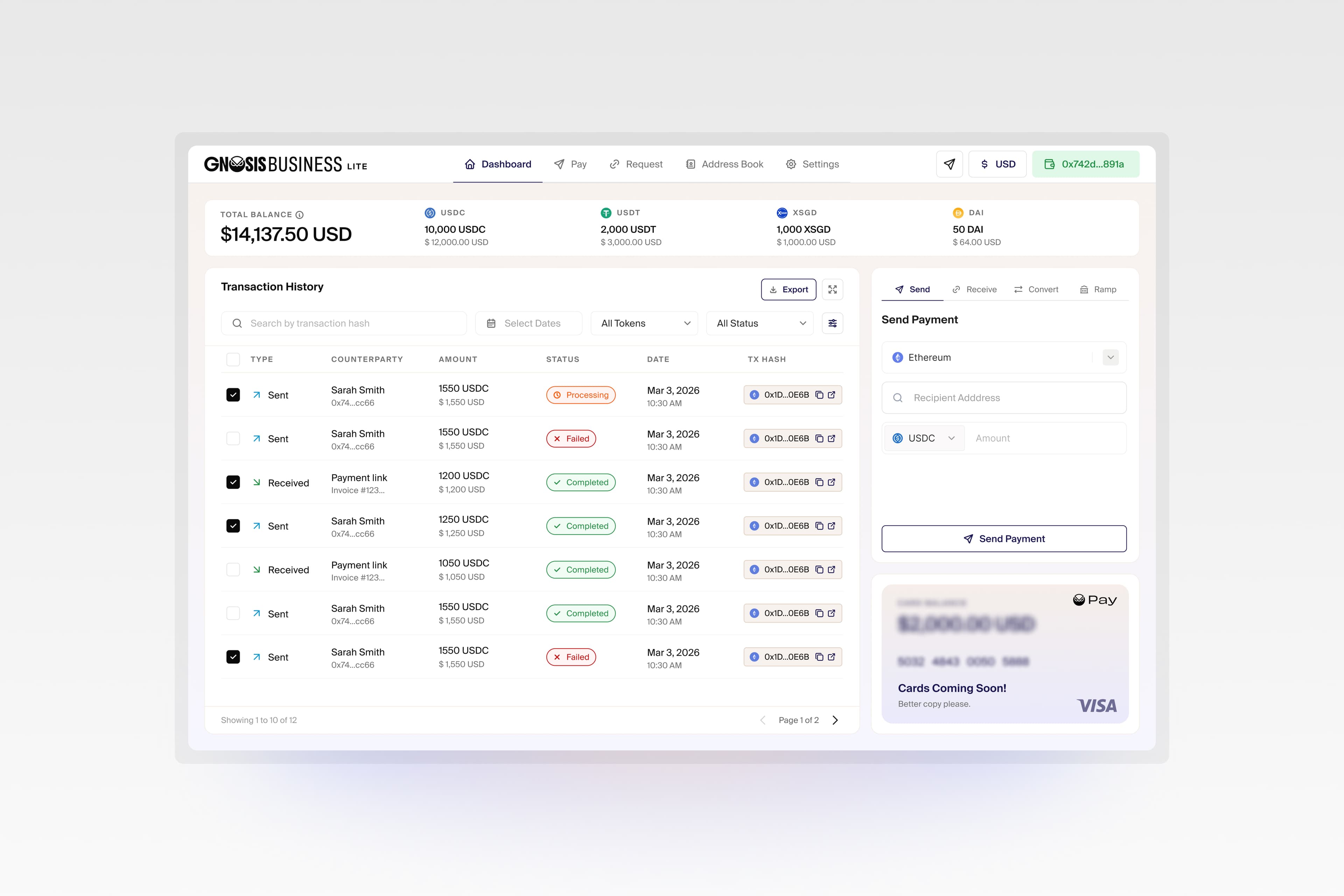 Freelancer Payments